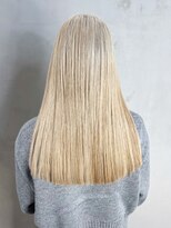 アルバム 渋谷パルコ(ALBUM)&nbsp;おくれ毛ブリーチブロンドハイトーンロング_ba556641