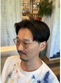 ショートセンターパート