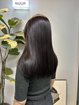 ヌープヘアーアイス(NUUP.hair ici)&nbsp;★ブリーチなしアプリコットオレンジボルドーワインレッドピンク