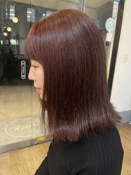 ラック 津田沼(LUCK) ココアベージュ/ココアブラウン/グレージュ/小顔に見せるヘア