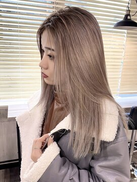 シェルヴ(XELVE) 大人綺麗/ピンクベージュ/ダブルカラー