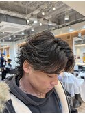 MEN’S HAIR/波巻ツイストスパイラル/フェザーパーマ/眉毛/渋谷