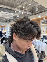 ルースト 渋谷店(ROOST)&nbsp;MEN’S HAIR/波巻ツイストスパイラル/フェザーパーマ/眉毛/渋谷