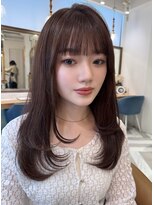 ロンドアベニール 北千住(Lond avenir)&nbsp;韓国顔周り/ハイレイヤーカット/ミディアムレイヤーカット北千住