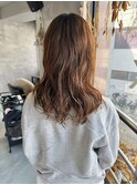 【MANA】ゆるっとした抜け感！ウェーブっぽいパーマスタイル