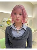 ピンクベージュカラー