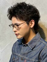 ニアウ 高崎店(Niau) MEN’S HAIR/サーフカール/刈り上げセンターパート/群馬高崎