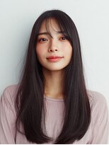 ロディーナ 大口 新子安(rodina)&nbsp;ミルクティーブロンド/ダークブルー/デジタルパーマ/大口新子安