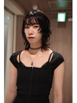 ウーズ ハラジュク(Ooze.HARAJUKU)&nbsp;ハッシュカットグレージュデザインカラーツートーンカラー原宿