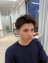 ソソ(soso.) MEN’S HAIR/ピンパーマ/スパイキーショート/木更津