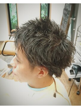 ココ ヘアーワークス(Co'Co hair works) メンズツイストパーマ