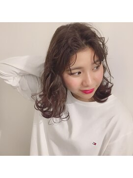 チクロヘアー(Ticro hair) AOI_カーリーヘアー