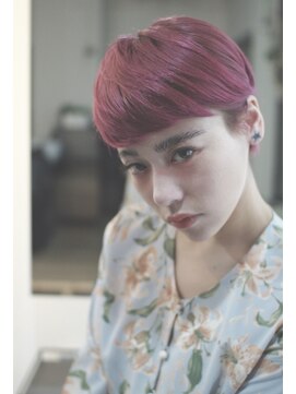 エシカ(ethica) [ethica_南船場] ラベンダーピンク×ジェンダーレスショート