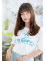 ミック 日暮里店(miq) ツヤ感光る☆イノセントカラーの重軽ストレート