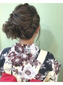 ShellBearヘアアレンジ☆振袖/袴/着物/銀座/東銀座/ヘアセット