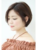 【30代40代50代】　ショートボブ☆すっきり小顔スタイル