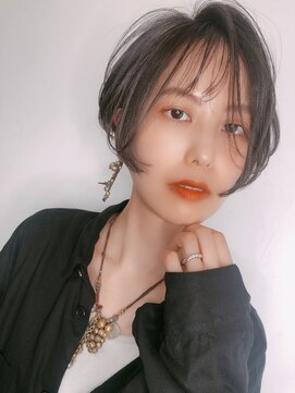 シーデン(C-den) エモさMAX!!大人ハンサムショート×シースルーバング×前下がり