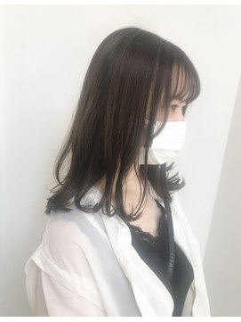 アンテナリンクス (ANTENA LINKS) 透明感 シンプル セミディ