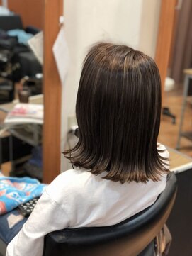 フィー 東川口店(fee) ナチュラル/外国人風/ベージュブラウン/ヘアケア/ミディアム