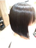 髪質改善　艶髪ストレート