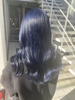 アソビセカンド 原宿(ASOBI 2nd)&nbsp;ロング/ネイビーブルー