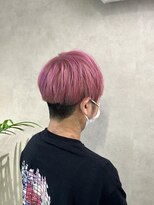 ミューバイケンジ(miu by KENJE)&nbsp;miu&橋本愛海　メンズの薄めピンクカラー