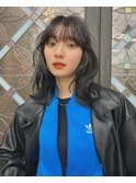 フェイクブラックレイヤーミディ