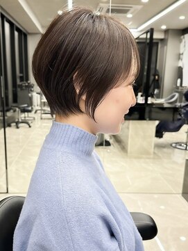 ハルキミナト ジャパン トウキョウ(HARUKI MINATO japan TOKYO) 20代30代40代50代/丸みショート/クビレ/前髪あり/表参道