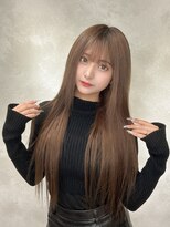 アルマバイロサ(ALMA by ROSA)&nbsp;ブラウンベージュ×シールエクステ80枚　担当SE-YA