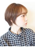 【 Ｉ. 】30代からのナチュラル前下がりショートボブ　川口