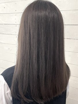 ルノン フィージュ(LUNON fieju) 髪質補修カラー/カーキグレージュ/ブリーチなしカラー