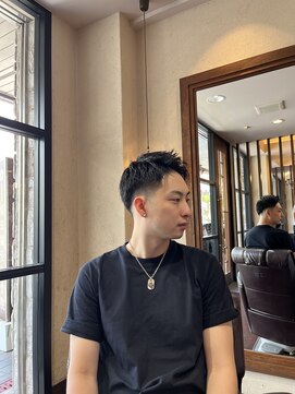 ディスパッチヘアー 甲子園店(DISPATCH HAIR) アップバングスタイル