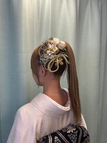 マーズ(Hair&Make Mars+)&nbsp;ストレートポニー