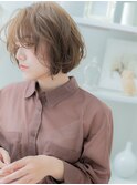 ■フレンチカジュアルオンブレくせ毛風ボブ52-2越谷20代30代40代