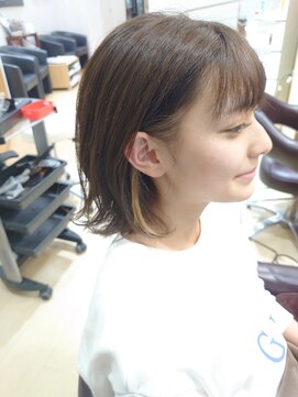 シャンプーボーイ 佐世保駅前店(SHAMPOO BOY) イヤリングカラー　佐世保美容室　シャンプーボーイ佐世保駅前店