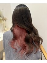 ラビス クローバー(Lovis clover) インナーカラー/ローズピンク/ブリーチカラー