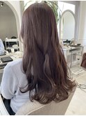 10代20代30代2025年ラベンダーアッシュヘルシーロングレイヤー