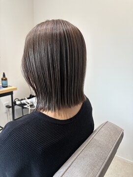 ルーム 富木島店(room) ヘイリーボブ×アンブレラカラー