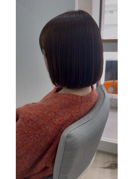 エメヘアデザイン ルイス(Aimer Hair Design Lewis) 前下りボブ / 弘前  / 弘前市 / 弘前駅 / 髪質改善