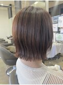 ナチュラルストレートボブ