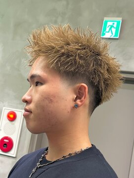 スキルセカンドハウス 天神(SKILL SECOND HOUSE) スパイキーショート フェード