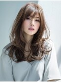 ☆ダークパープルナチュラルショートミルクブラウン髪質改善ボブ