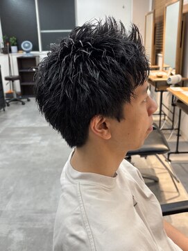 シーフ 千葉(Cyf) スパイキーショート/アップバング/短髪/ビジネス/千葉駅/保立