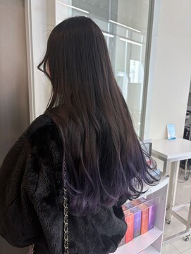 アライブ ハラジュク(ALIVE harajuku) ブリーチインナーバレイヤージュグラデーションカラー夕貴