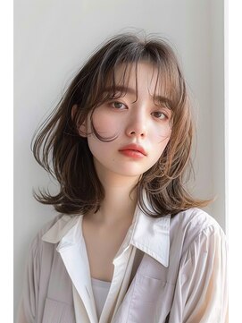 【ZEAL天神】シースルーバング＋ガーリーブラウン★New Open