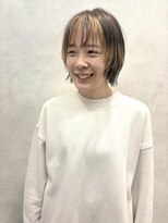 オンドバイサク(ondo by Saku)&nbsp;デザインカラー/ベージュカラー/ブリーチカラー/20代