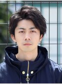 ナチュラルウェーブアップバング confidence -MEN'S HAIR-