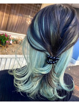 MONO hair salon【4/1NEWOPEN（予定）】 インナーカラーミント