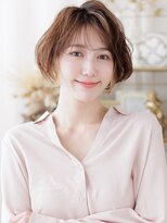 カバーヘア ブリス 志木南口駅前店(COVER HAIR bliss)&nbsp;イヤリングカラーブリーチなしシャギーウルフa志木20代30代40代