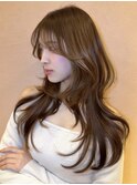 10代20代30代/韓国風くびれレイヤーカット/ヨシンモリエギョモリ